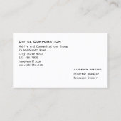 Gecgraded Modern Visitekaartje (Voorkant)