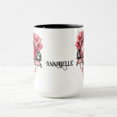 Gecharmeerd door Shadows Coffee Mok (Midden)