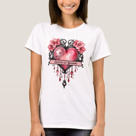 Gecharmeerd door Shadows T-Shirt (Voorkant)