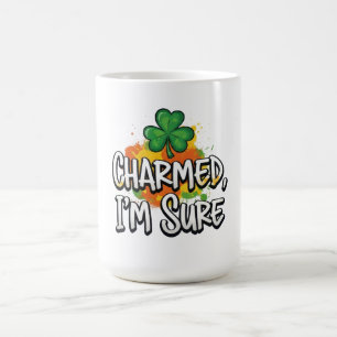 Gecharmeerd van St. Patrick's Day Koffiemok