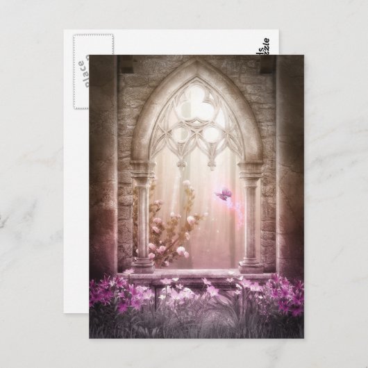 Gecharmeerde Bossen 8 Briefkaart (Voorkant / Achterkant)