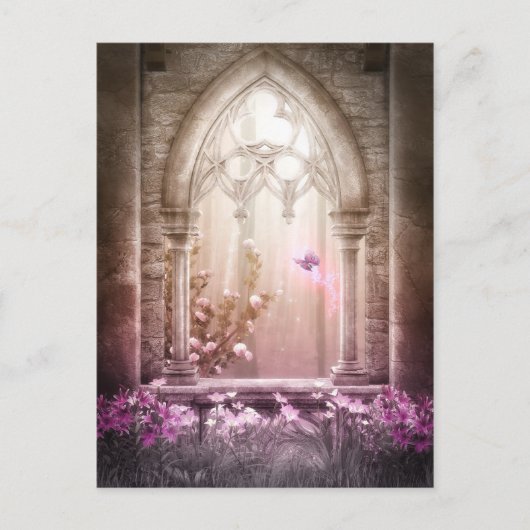 Gecharmeerde Bossen 8 Briefkaart (Voorkant)