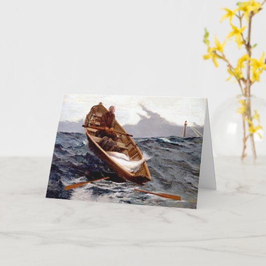 Gecharterd Wenskaart Kaart (Gele Bloem)