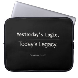 Geciteerde ontwikkelaar van gisteren logica, vanda laptop sleeve