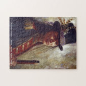 Geciviliseerde Warrior, inheemse Amerikaanse puzze Legpuzzel (Horizontaal)