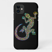 Geck Gecko Psychedelic Design iPhone 5 Hoesjes (Achterkant)