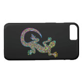 Geck Gecko Psychedelic Design iPhone 7 hoesje (Achterkant (Horizontaal))