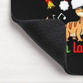 Geck The Halls Leopard Gecko Christmas Pun Pet Own Muismat (Hoek)