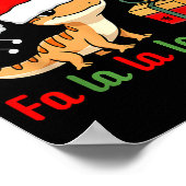 Geck The Halls Leopard Gecko Christmas Pun Pet Own Poster (Hoek)