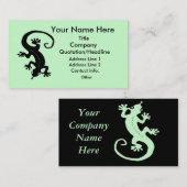 Gecko 1 prototype visitekaartje (Voorkant / Achterkant)