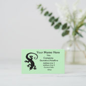 Gecko 1 prototype visitekaartje (Staand voorkant)