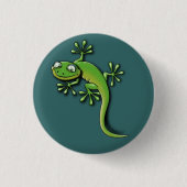 Gecko 2 ronde button 3,2 cm (Voorkant)