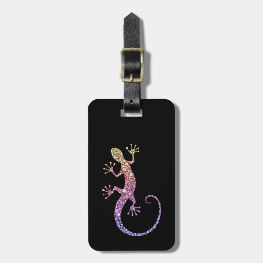 Gecko Bagagelabel (Voorkant verticaal)
