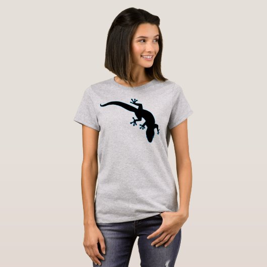 GECKO Blue Outline T-shirt (Voorkant volledig)