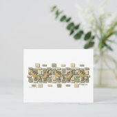 GECKO BRIEFKAART (Staand voorkant)