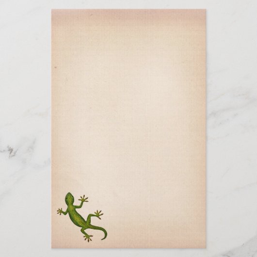 Gecko Briefpapier (Voorkant)