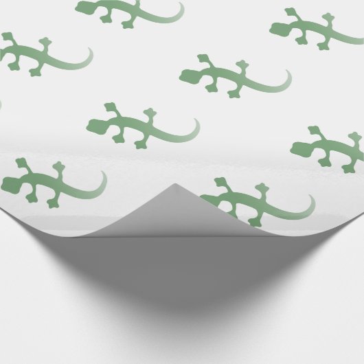 Gecko cadeaupapier (Hoek)