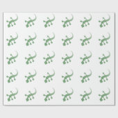 Gecko cadeaupapier (Vlak)