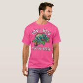 Gecko Chameleon Funny Gecko Lizard T-shirt (Voorkant volledig)