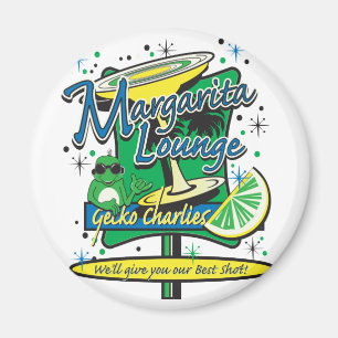 Gecko Charlies Margarita-Cocktail-Lounge Magneet