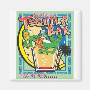 Gecko Charlies Margaritasaloon Magneet