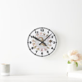 Gecko Clock Ronde Klok (Huis)