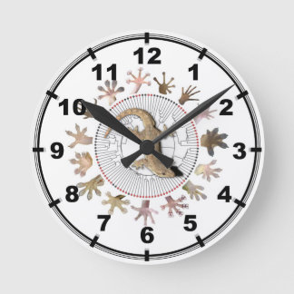 Gecko Clock Ronde Klok