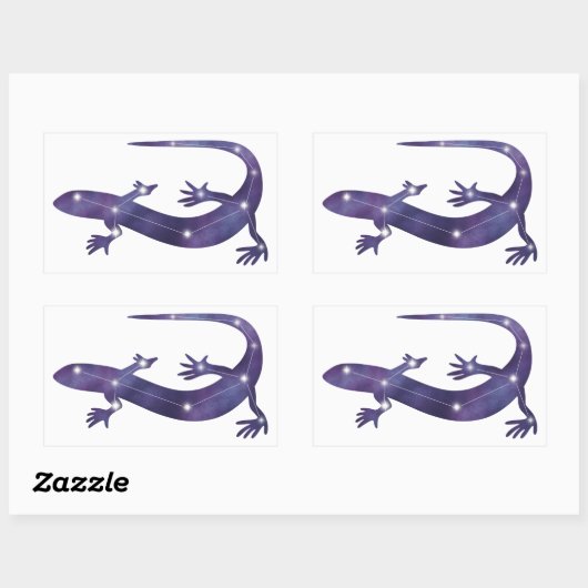 Gecko Constellation Sticker (Vel)