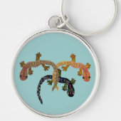 Gecko Dance Sleutelhanger (Voorkant)