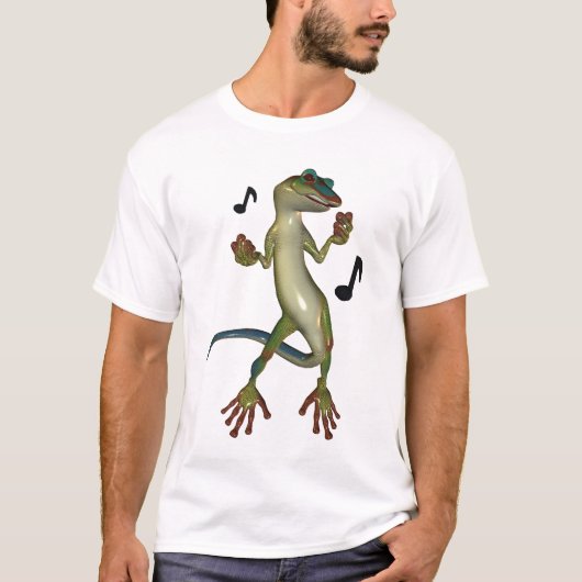 Gecko dance t-shirt (Voorkant)