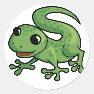 Gecko Design Ronde Sticker