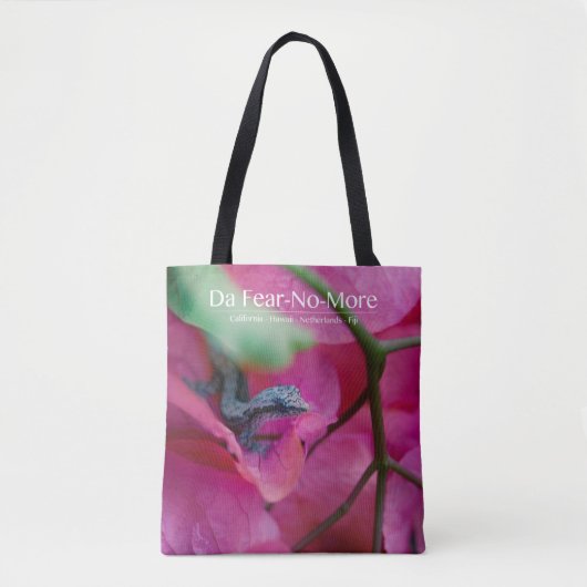 Gecko Dreams Tote Bag (Voorkant)