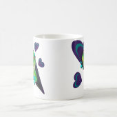 Gecko en harten koffiemok (Center)