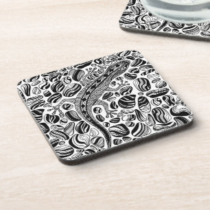 Gecko en keibels bier onderzetter