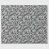 Gecko en keibels cadeaupapier (Vlak)