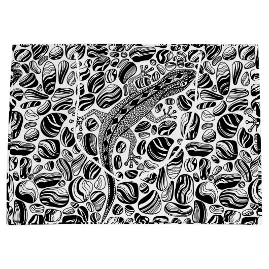 Gecko en keibels large cadeautasje (Voorkant)