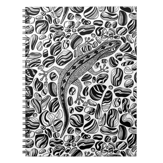 Gecko en keibels notitieboek (Voorkant)