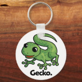 Gecko Gecko. Sleutelhanger (Voorkant)