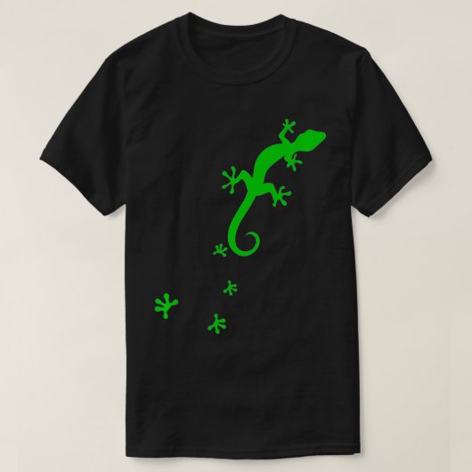 Gecko Geckos Reptiles Reptile Pet Animal Lizard Gi T-shirt (Design voorkant)