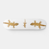 Gecko hagedis reptiel skateboard (Horizontaal)