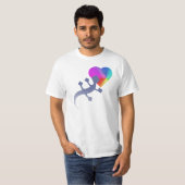 Gecko Heart T-shirt (Voorkant volledig)