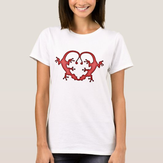Gecko Heart T-shirt (Voorkant)