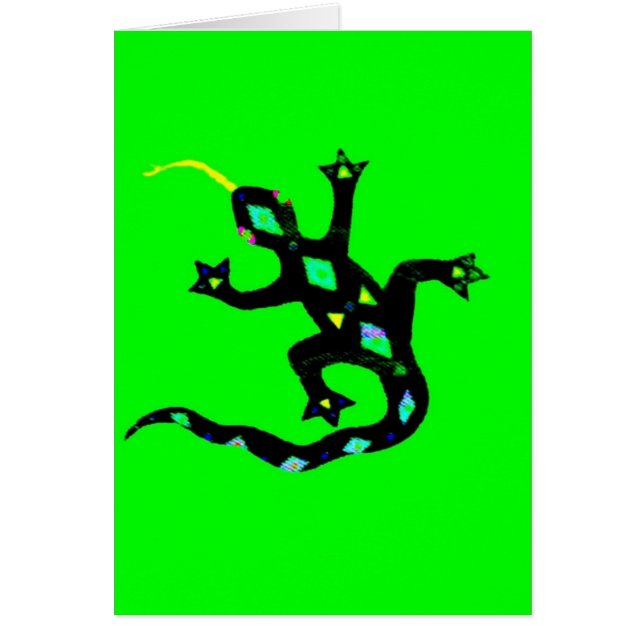Gecko in Green2 (Voorkant)