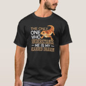 Gecko Jew Lizard Pogona Bearded Dragon T-shirt (Voorkant)