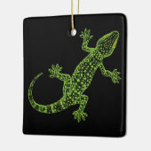 Gecko Keramisch Ornament (Links)