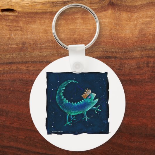 Gecko King Sleutelhanger (Voorkant)