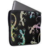 Gecko Laptop Sleeve (Voorkant Rechts)