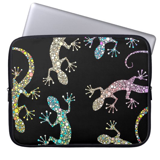 Gecko Laptop Sleeve (Voorkant)