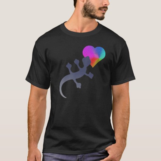 Gecko Liefde T-shirt (Voorkant)