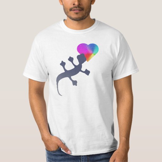 Gecko Liefde T-shirt (Voorkant)